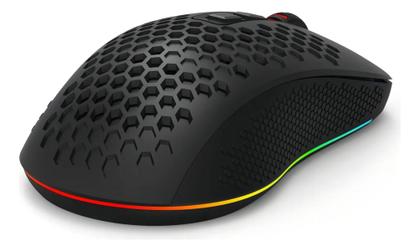Imagem de Mouse Gamer Redragon Hana Rgb Preto Sensor Paw3104 7200 Dpi Preto