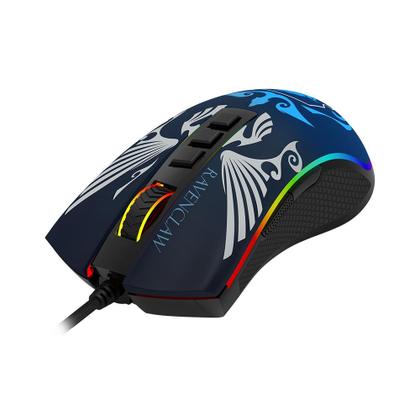 Imagem de Mouse Gamer Redragon Harry Potter Cobra RGB Ravenclaw Preto e Azul