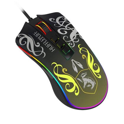 Imagem de Mouse Gamer Redragon Harry Potter Lufa-Lufa, RGB, 12400 DPI, Sensor Pixart PMW3327, USB, Preto e Amarelo - HP-711H