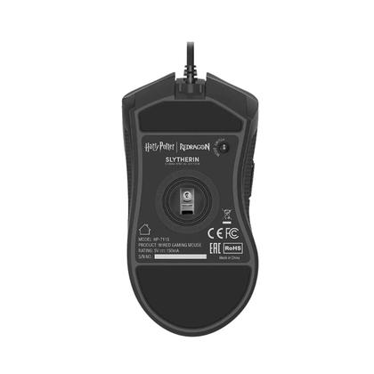 Imagem de Mouse Gamer Redragon Harry Potter Sonserina Cobra RGB Chroma - 12400 DPI