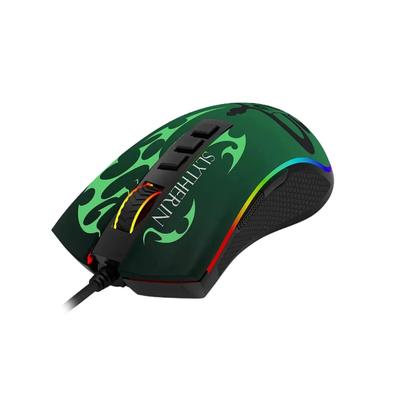 Imagem de Mouse Gamer Redragon Harry Potter Sonserina Cobra RGB Chroma - 12400 DPI