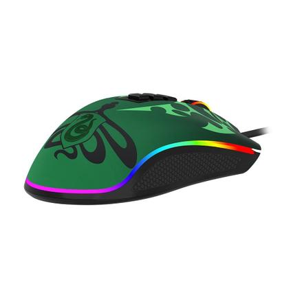 Imagem de Mouse Gamer Redragon Harry Potter Sonserina, RGB, 12400 DPI, Sensor Pixart PMW3327, USB, Preto e Verde - HP-711S