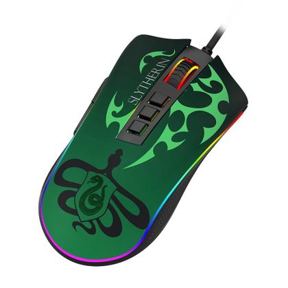 Imagem de Mouse Gamer Redragon Harry Potter Sonserina, RGB, 12400 DPI, Sensor Pixart PMW3327, USB, Preto e Verde - HP-711S