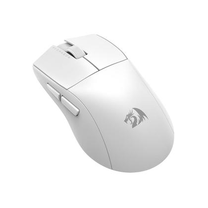 Imagem de Mouse Gamer Redragon King Pro Sem Fio 4K Branco