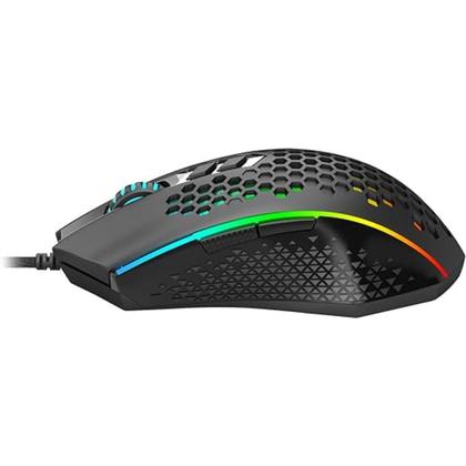 Imagem de Mouse Gamer Redragon Memeanlion HoneyComb RGB 12400DPI USB 2.0 - M809-K