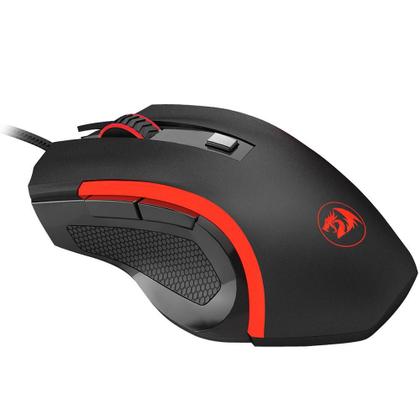 Imagem de Mouse Gamer Redragon Nothosaur, 3200DPI, Com LED, Preto - M606