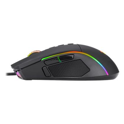 Imagem de Mouse Gamer Redragon Plank, RGB, 16000 DPI, 9 Botões, Preto - M812-RGB
