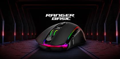 Imagem de Mouse Gamer Redragon Ranger Basic - 4000dpi - 9 Botões - Iluminação RGB - Preto - M910-K