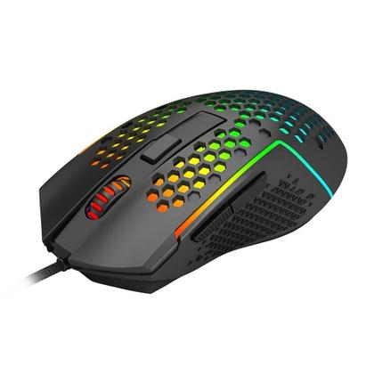Imagem de Mouse Gamer Redragon Reaping,  Chroma Mk2, RGB, 12400DPI, Optical Switch, 6 Botões, Preto - M987-K