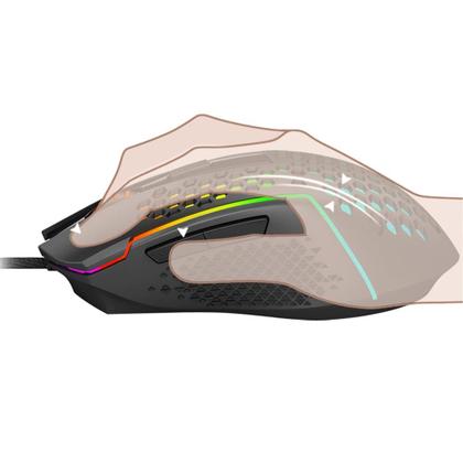 Imagem de Mouse Gamer Redragon Reaping Rgb Preto