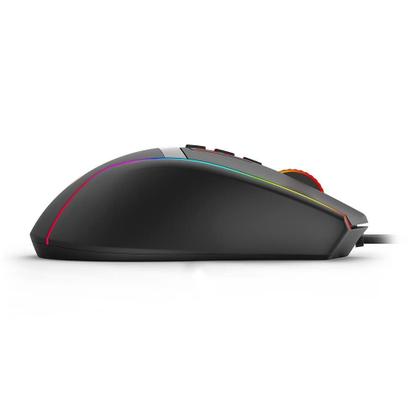Imagem de Mouse Gamer Redragon Swain RGB V2, 26000 DPI, Sensor Óptico PAW3327, 9 Botões Programáveis, USB, Preto - M915-RGB V2