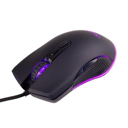 Imagem de Mouse gamer rgb 7200dpi com fio usb 2.0 preto - dazz