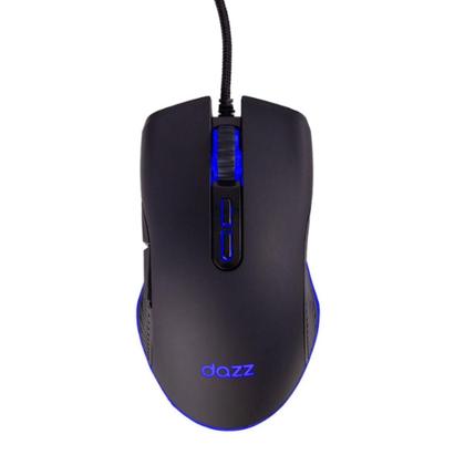 Imagem de Mouse gamer rgb 7200dpi com fio usb 2.0 preto - dazz