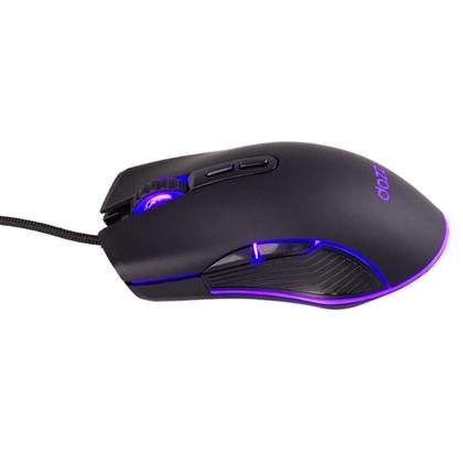 Imagem de Mouse gamer rgb 7200dpi com fio usb 2.0 preto - dazz