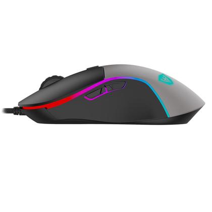 Imagem de Mouse Gamer Satellite A-GM11 - com Fio - 7200 Dpi - 7 Botoes - Preto e Cinza