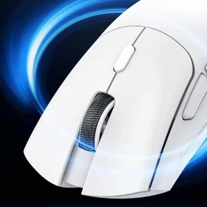 Imagem de Mouse Gamer Sem Fio 18000DPI 1000Hz Bluetooth USB Tri-mode Origin Attack Shark R1 Para PC MacBook