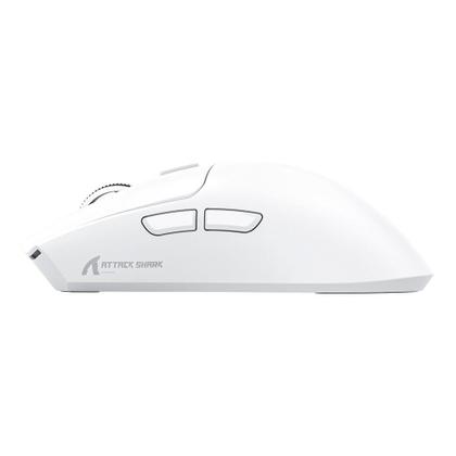 Imagem de Mouse Gamer sem Fio Attack Shark X1, Ultraleve, com Base de Carregamento Magnético RGB, Tri-Mode, 40.000 DPI, Sensor Óptico PAW3395 PRO, 6 Botões -...