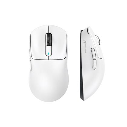 Imagem de Mouse Gamer sem Fio Attack Shark X3 Tri-Mode, 26.000 DPI, Sensor Óptico PAW3395, 6 Botões Programáveis - Branco
