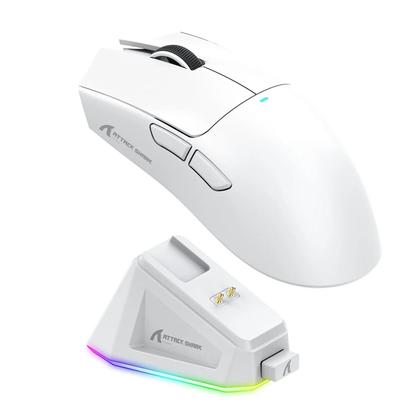 Imagem de Mouse Gamer Sem Fio Leve Attack Shark R1 X11 18K DPI PAW3311 Tri-Mode Bluetooth 2.4GHz Com Fio