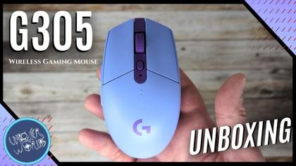 Imagem de Mouse Gamer Sem Fio Logitech G305 Lightspeed Sensor HERO 12.000 DPI 250h de Bateria