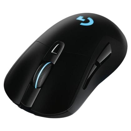 Imagem de Mouse Gamer Sem Fio Logitech G703 LIGHTSPEED RGB LIGHTSYNC, 6 Botões Programáveis, HERO 25K, Recarregável, Compatível POWERPLAY - 910-005639