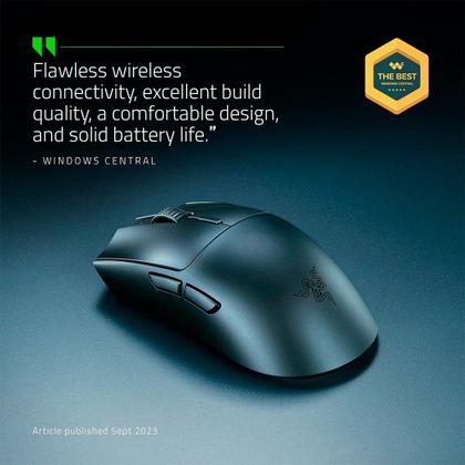 Imagem de Mouse Gamer Sem Fio Razer Viper V3 HyperSpeed, 30000 DPI, 82g, Preto - RZ01-04910100-R3M1