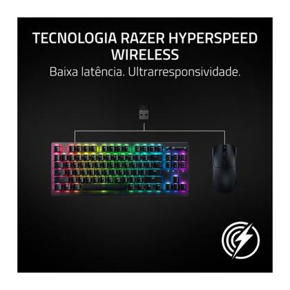 Imagem de Mouse Gamer Sem Fio Razer Viper V3 HyperSpeed, 30000 DPI, 82g, Preto - RZ01-04910100