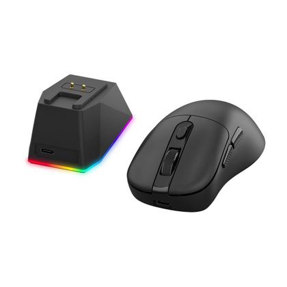Imagem de Mouse Gamer Sem Fio Redragon Ebony Standard, RGB, 24000 DPI, Com Carregador, Preto - M998-STD-1K