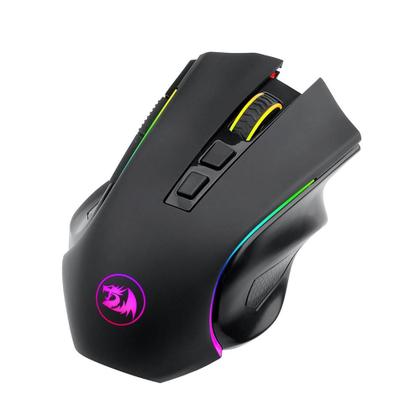 Imagem de Mouse Gamer Sem Fio Redragon Griffin, 8000 DPI, 8 Botões, Wireless, Preto - M602-KS