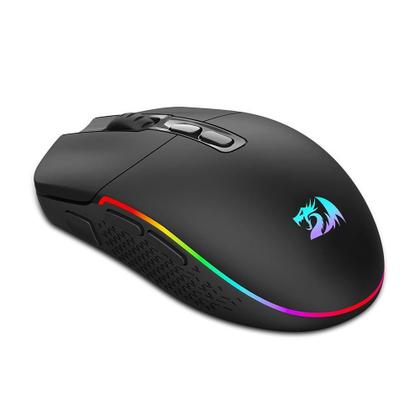 Imagem de Mouse Gamer Sem Fio Redragon Invader Pro, RGB, 10000 DPI, 8 Botões, Wireless, Preto - M719RGB-PRO