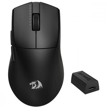 Imagem de Mouse Gamer Sem Fio Redragon King Pro 4K 26000 DPI Preto - M916-PRO-4K