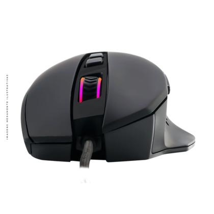Imagem de Mouse Gamer T-Dagger Captain, RGB, USB, 8000 DPI, 7 Botões, Preto - T-TGM302
