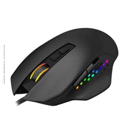 Imagem de Mouse Gamer T-Dagger Captain, RGB, USB, 8000 DPI, 7 Botões, Preto - T-TGM302