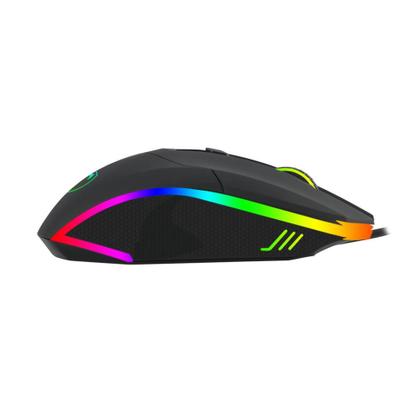 Imagem de Mouse Gamer T-Dagger Lance Corporal RGB 3200DPI 500Hz USB 2.0 7 Botões Preto - T-TGM107