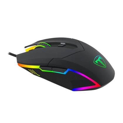 Imagem de Mouse Gamer T-Dagger Lance Corporal RGB 3200DPI 500Hz USB 2.0 7 Botões Preto - T-TGM107
