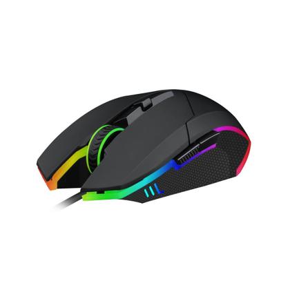 Imagem de Mouse Gamer T-Dagger Lance Corporal RGB 3200DPI 500Hz USB 2.0 7 Botões Preto - T-TGM107