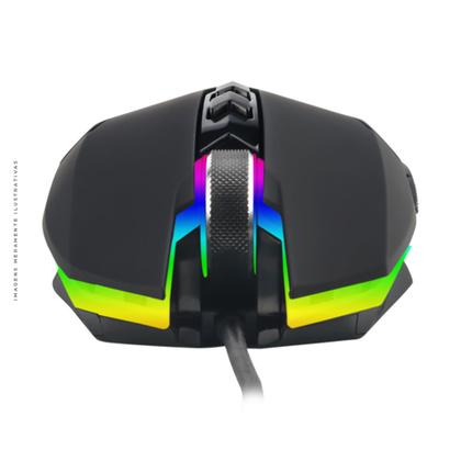 Imagem de Mouse Gamer T-Dagger Lieutenant, RGB, USB, 8000 DPI, 7 Botões, Preto - T-TGM301