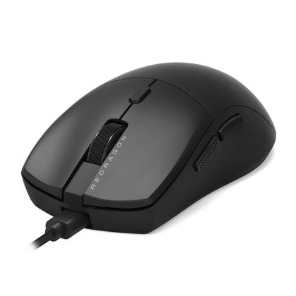 Imagem de Mouse Gamer Ultraleve Redragon Neva, Sensor Óptico PAW3395, 26000 DPI, 6 Botões programáveis, USB Tipo-C, 8000Hz, Preto - M815