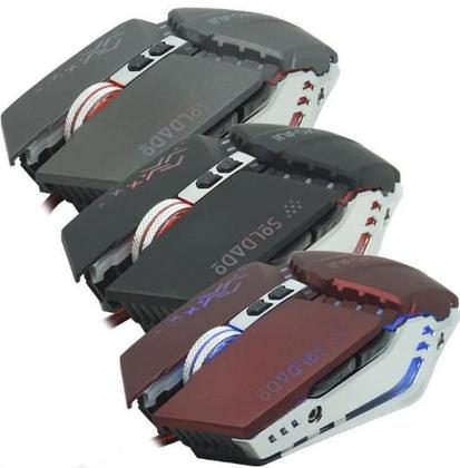 Imagem de Mouse Gamer USB Revestido em Metal Com Fio