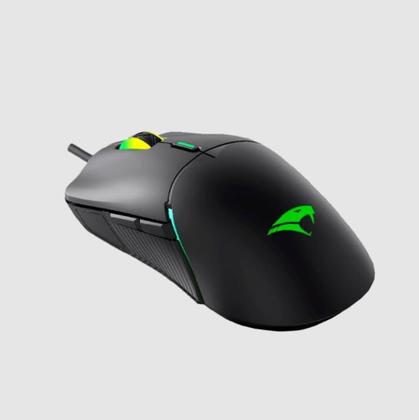 Imagem de Mouse Gamer Viper PRO 7200 DPI Naja C/FIO - 411  PRETO/VERDE  Bivolt - Vivensis Tecnologia