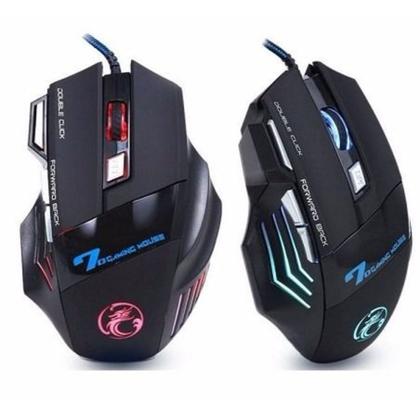 Imagem de Mouse Gamer X7 7 Botões 3200dpi Luz Led Óptico