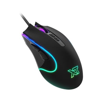 Imagem de Mouse Gamer XT Racer Rush XTM-210, RGB, 7200DPI, 1ms, Sensor SPCP-A725F, Profissional, Preto - XTM-210