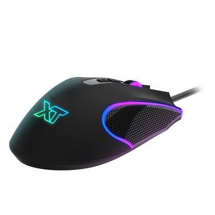Imagem de Mouse Gamer XT Racer Rush XTM-210, RGB, 7200DPI, 1ms, Sensor SPCP-A725F, Profissional, Preto - XTM-210