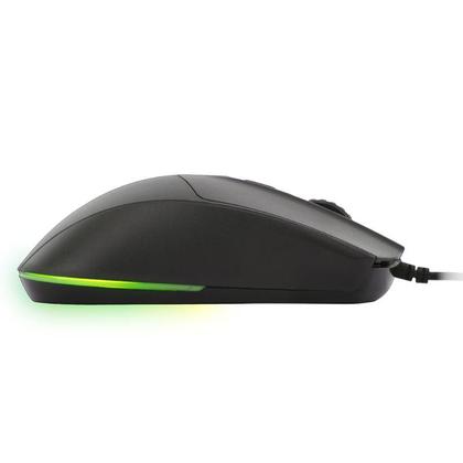 Imagem de Mouse Keytime Vanguard RGB 2400DPI USB2.0 Preto - KYT00005