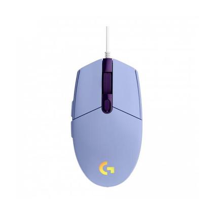 Logitech Roxo Mouse Mouse Logitech G203 RGB Lightsync 910-005852 Roxo - Mouse - Magazine Luiza