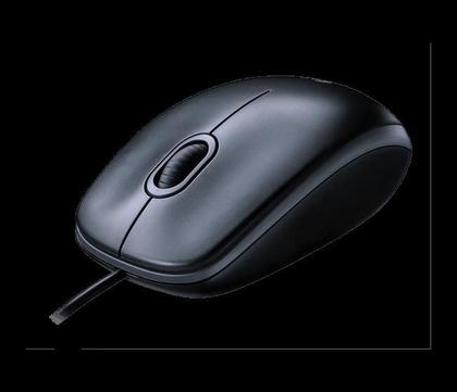 Imagem de Mouse Logitech Óptico USB preto M90 910-004053