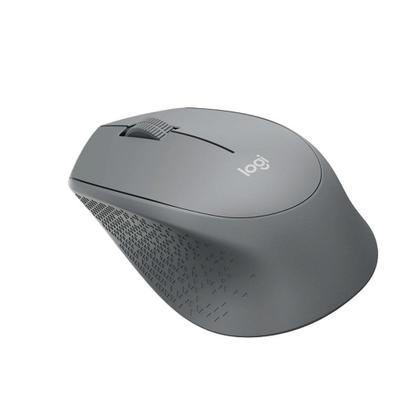 Imagem de Mouse Logitech Sem Fio M280 com Conexão USB e Pilha Inclusa, Cinza