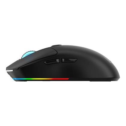 Imagem de Mouse Magnus (Wireless) com Base Preto Warrior - MO421