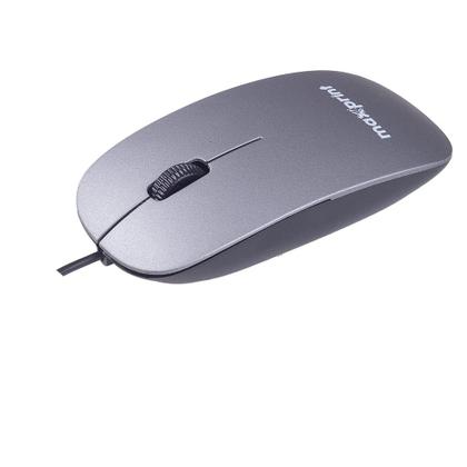Imagem de Mouse Maxprint Surface, USB, 1200 DPI, Design Slim, Cinza - 60000160