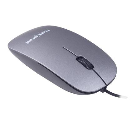 Imagem de Mouse Maxprint Surface, USB, 1200 DPI, Design Slim, Cinza - 60000160